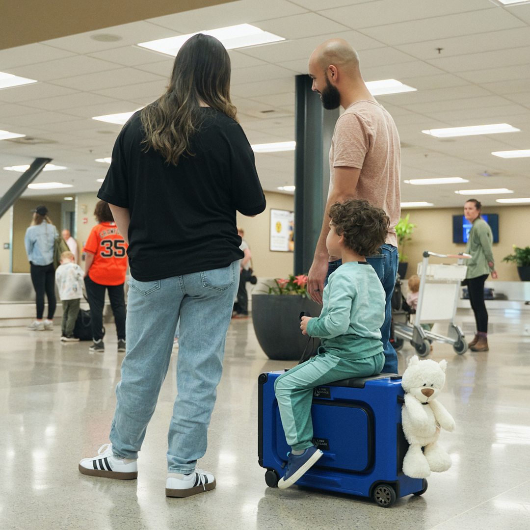 Ride-On Carry-On for Stress-Free Family Trips