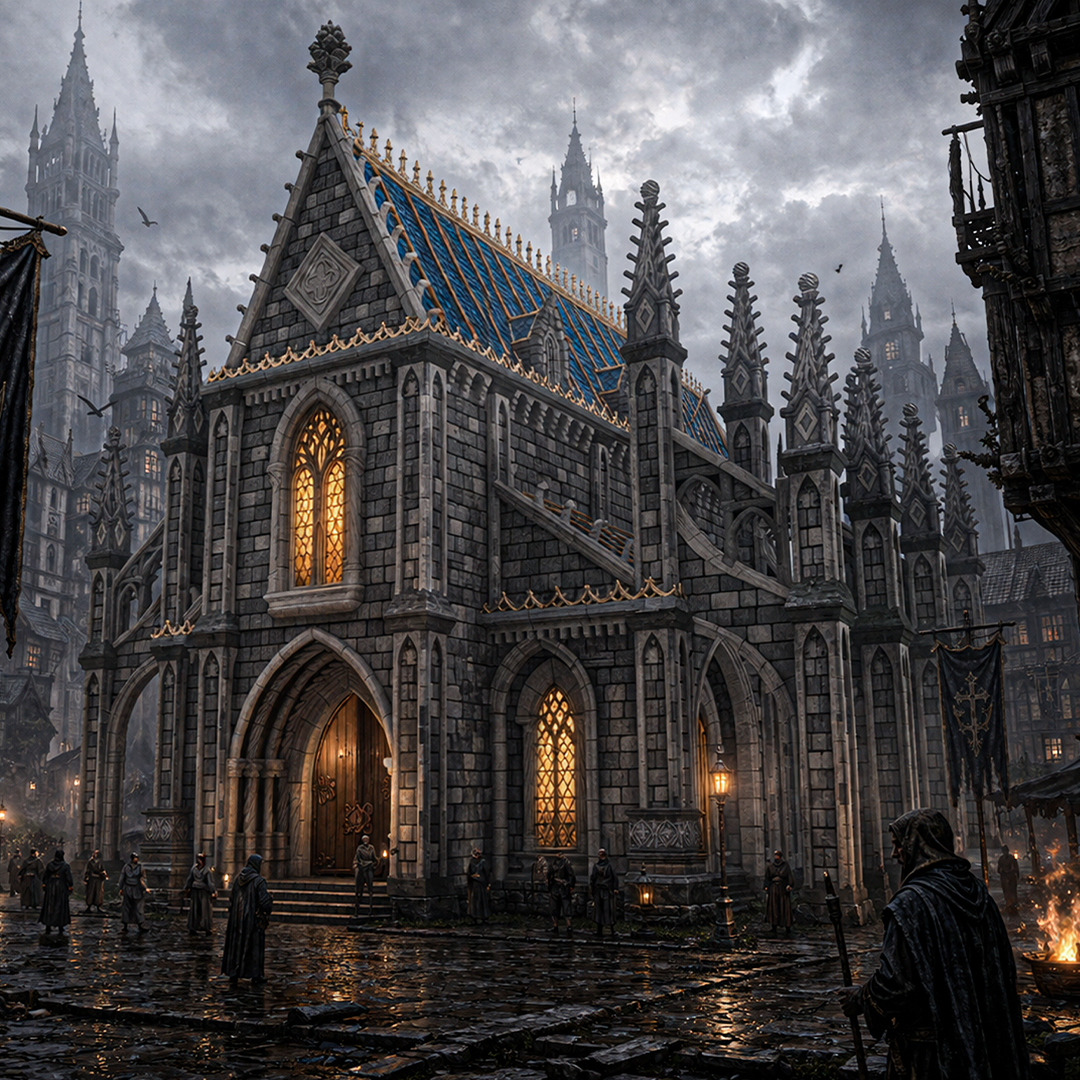 Multi-Color, Support-Free Gothic Assets
