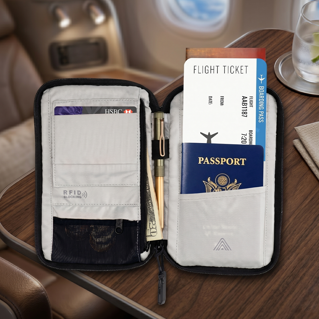 Travel Pouch That Thinks Ahead
