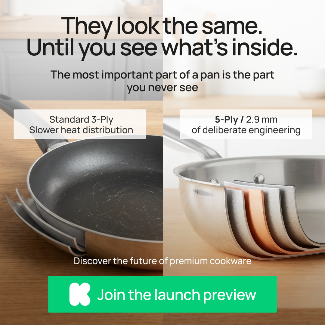 Copper-Core & Titanium Plasma Cookware