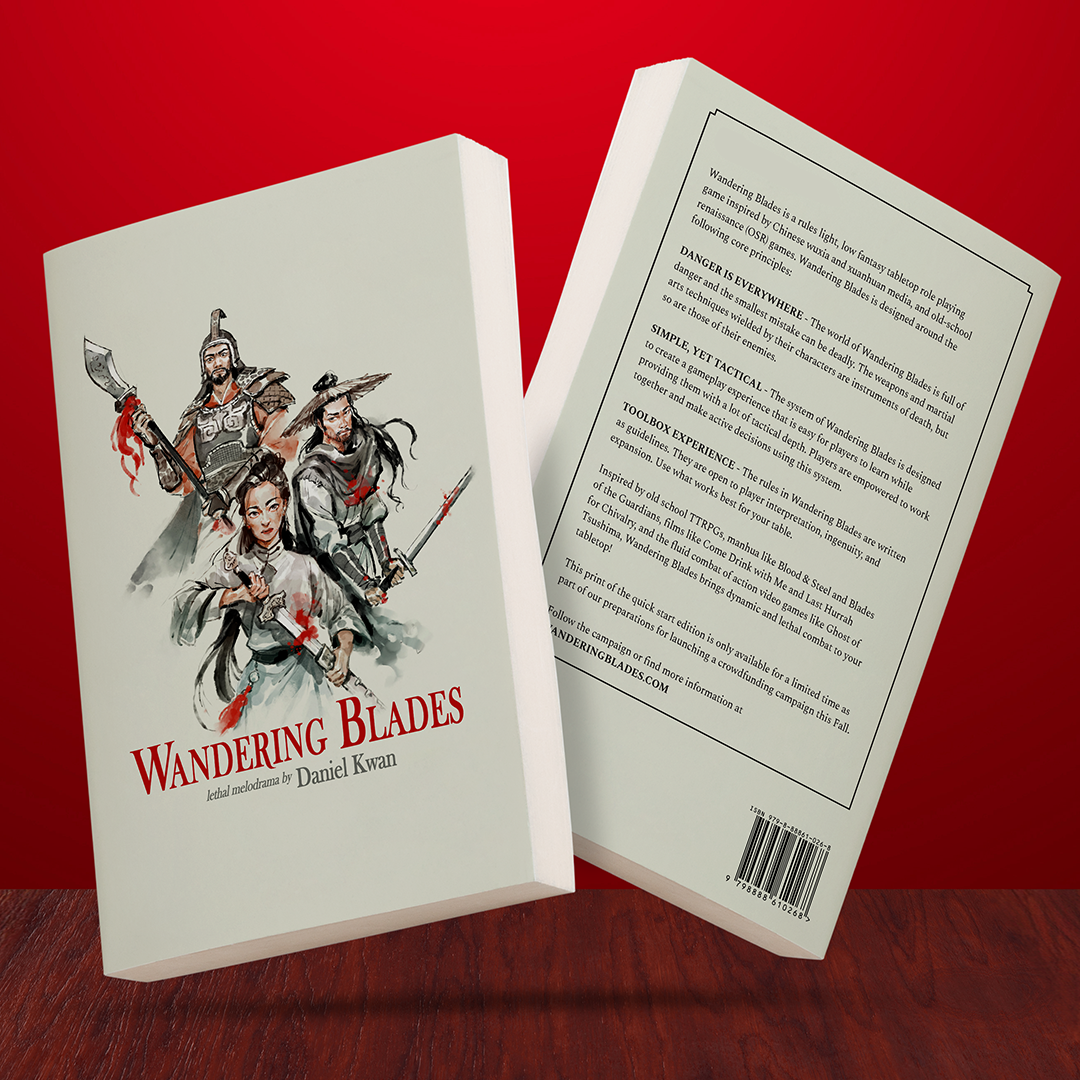 A Heroic Wuxia Inspired Roleplay with Tactical Combat