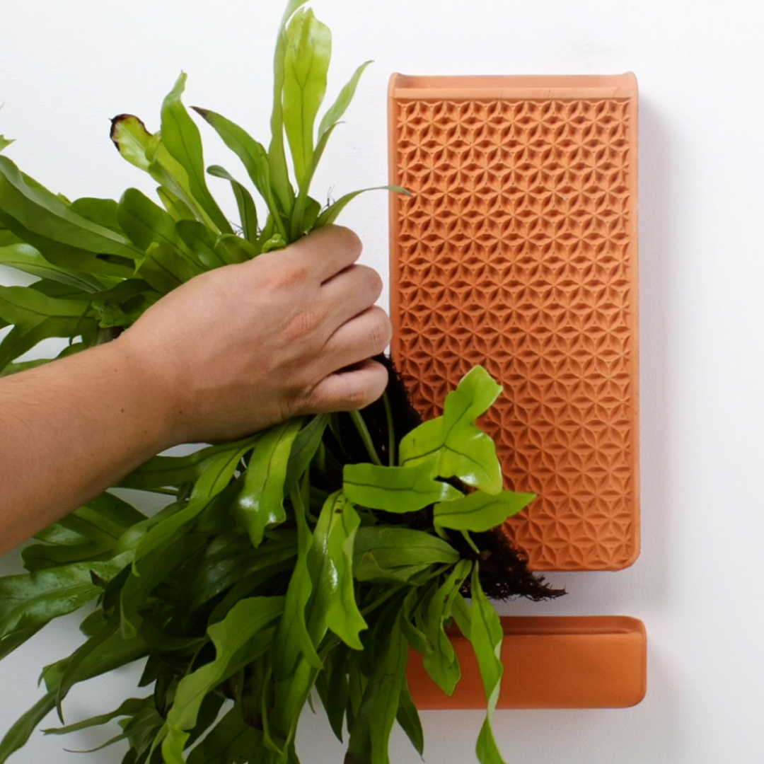 Self-Watering Planter Tile Inspired By Nature