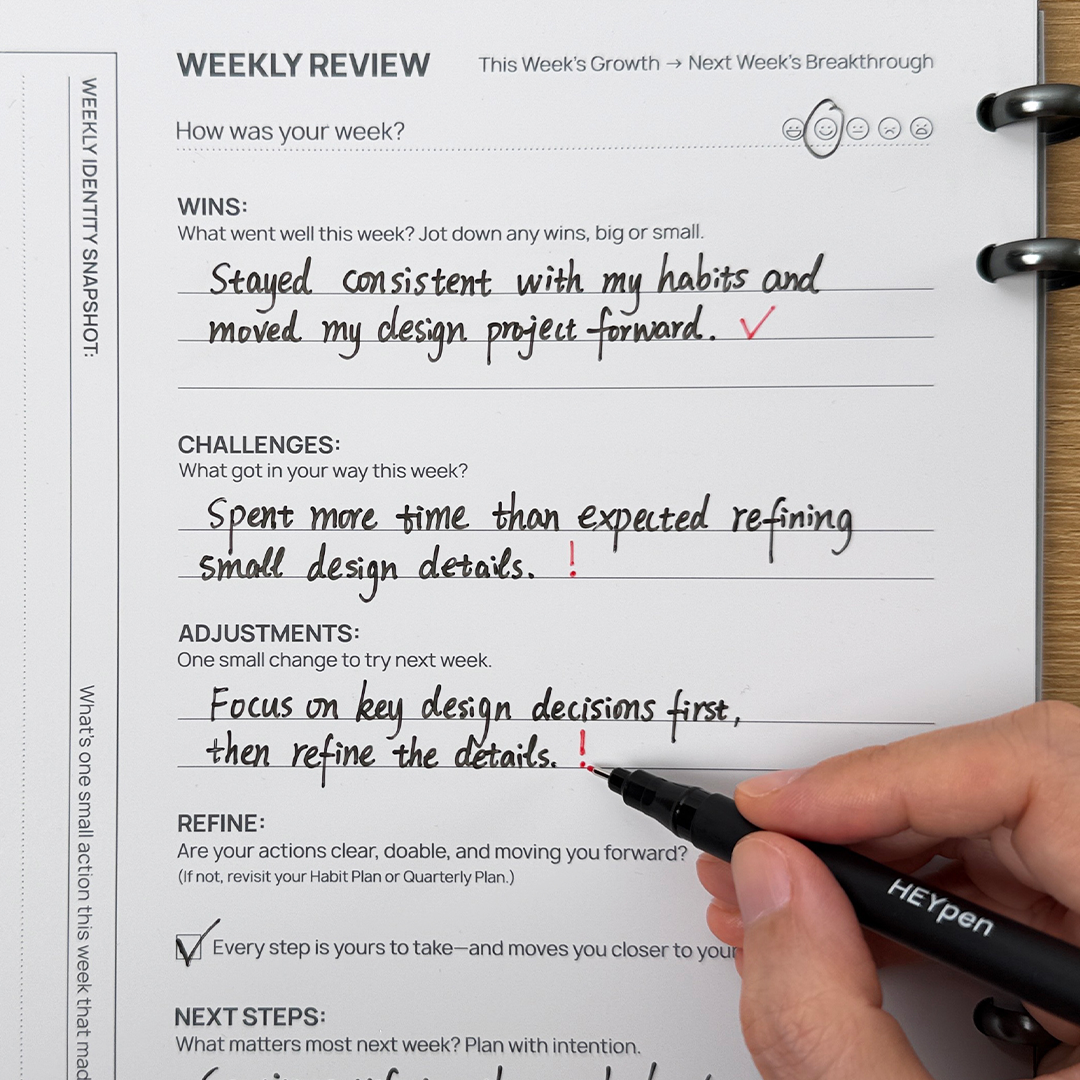 90-Day Goal And Habit Planner
