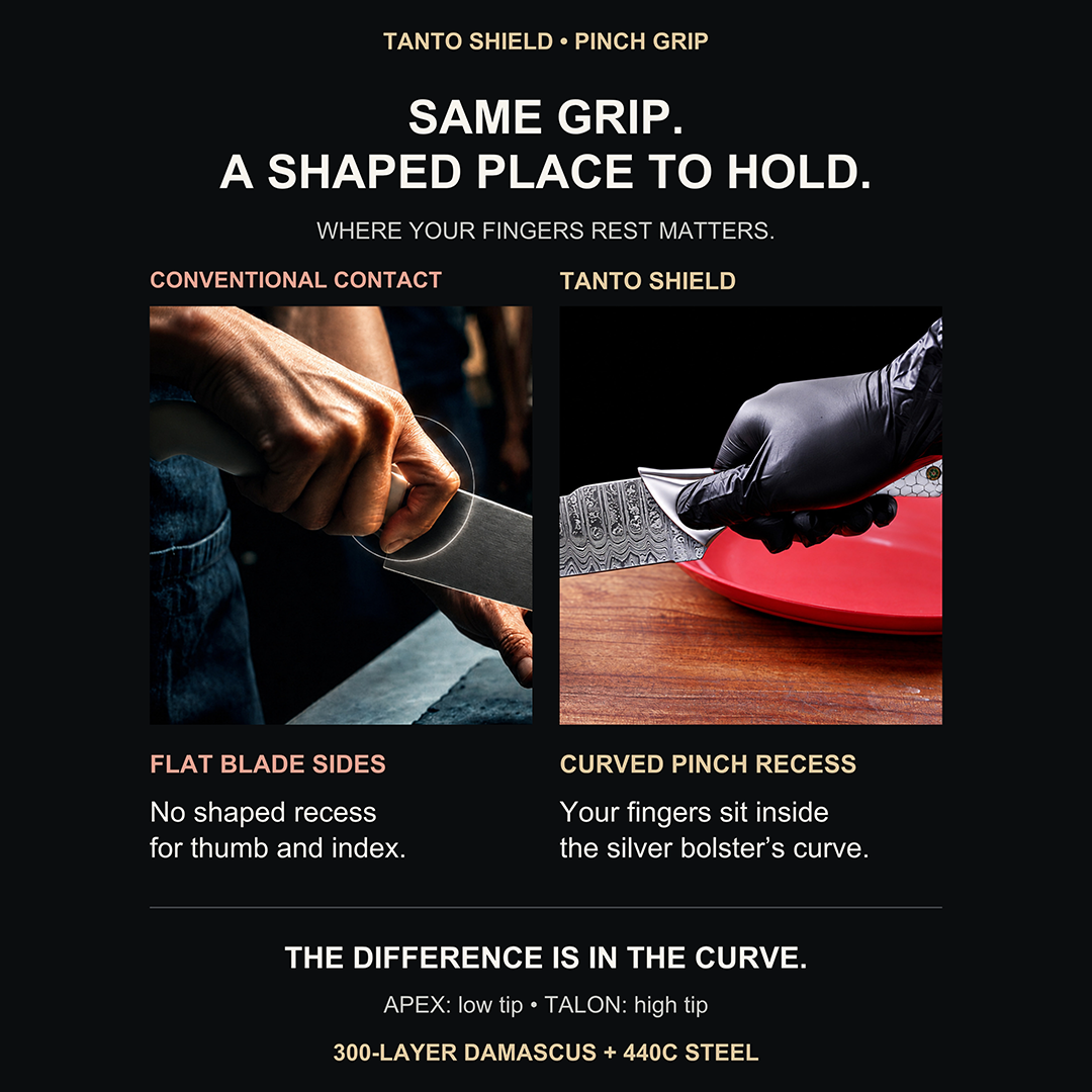 A Chef Knife Built Around Your Grip