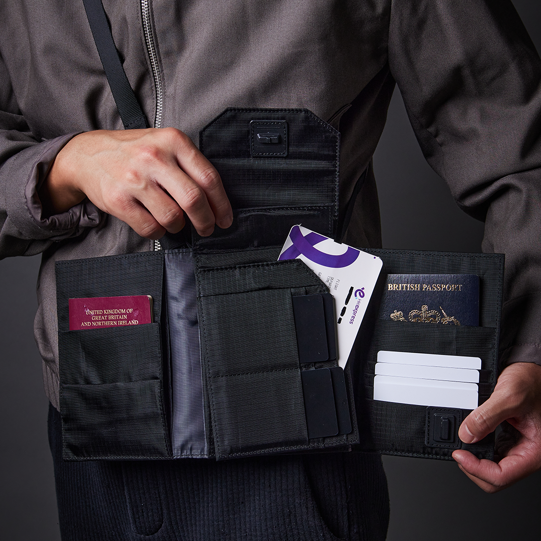 Modular Passport Wallet with Double Lock