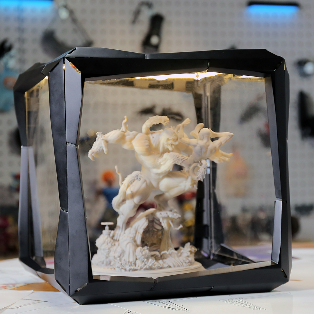 Magnetic Display Case with LED Lighting