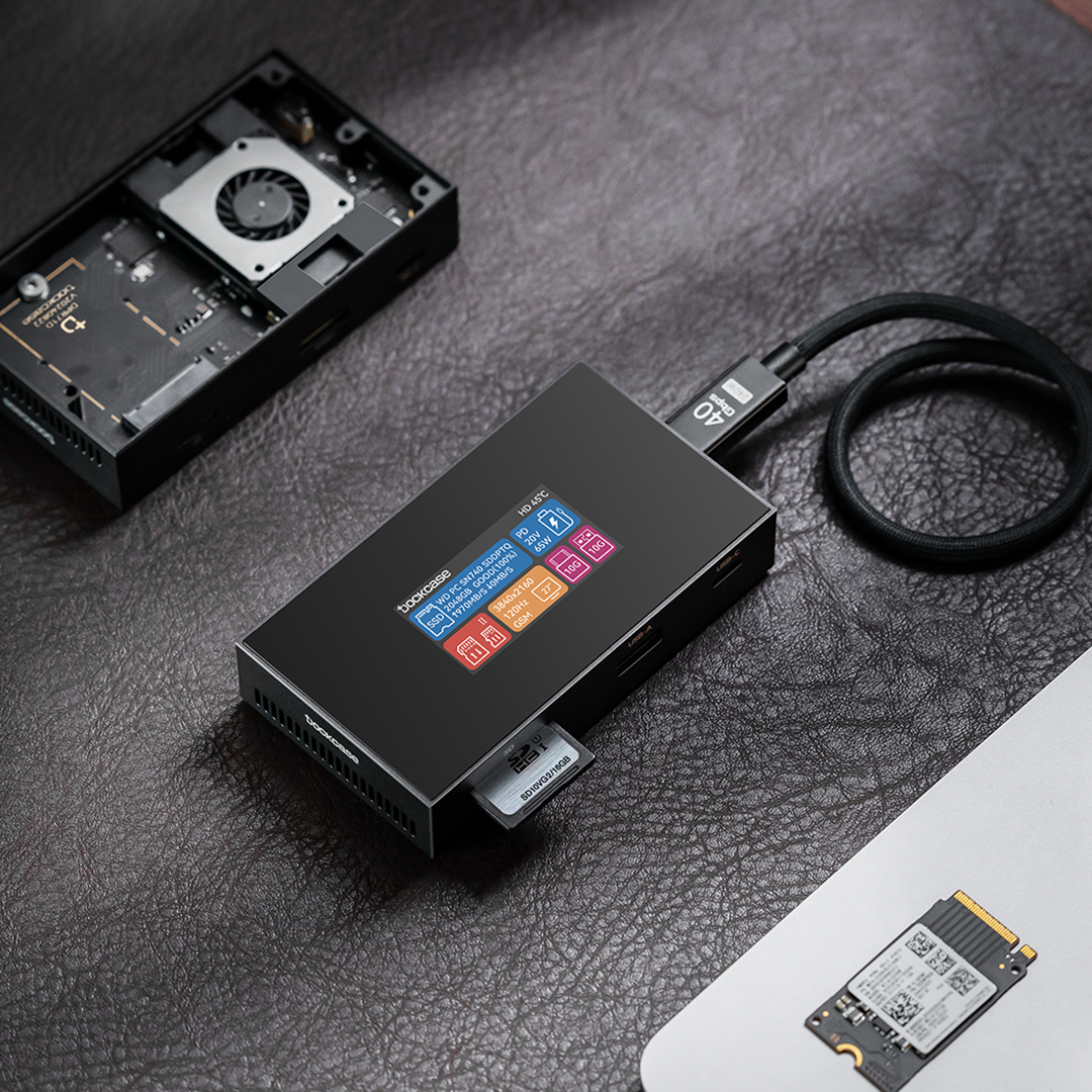 Upgrade Your Workspace: 7-in-1 Hub with SSD, 4K Visuals, and 100W PD