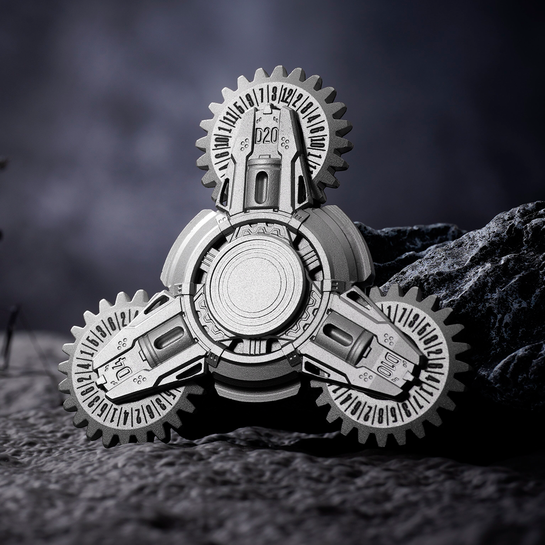 Planetary Gear Dice With Magnetic Stops
