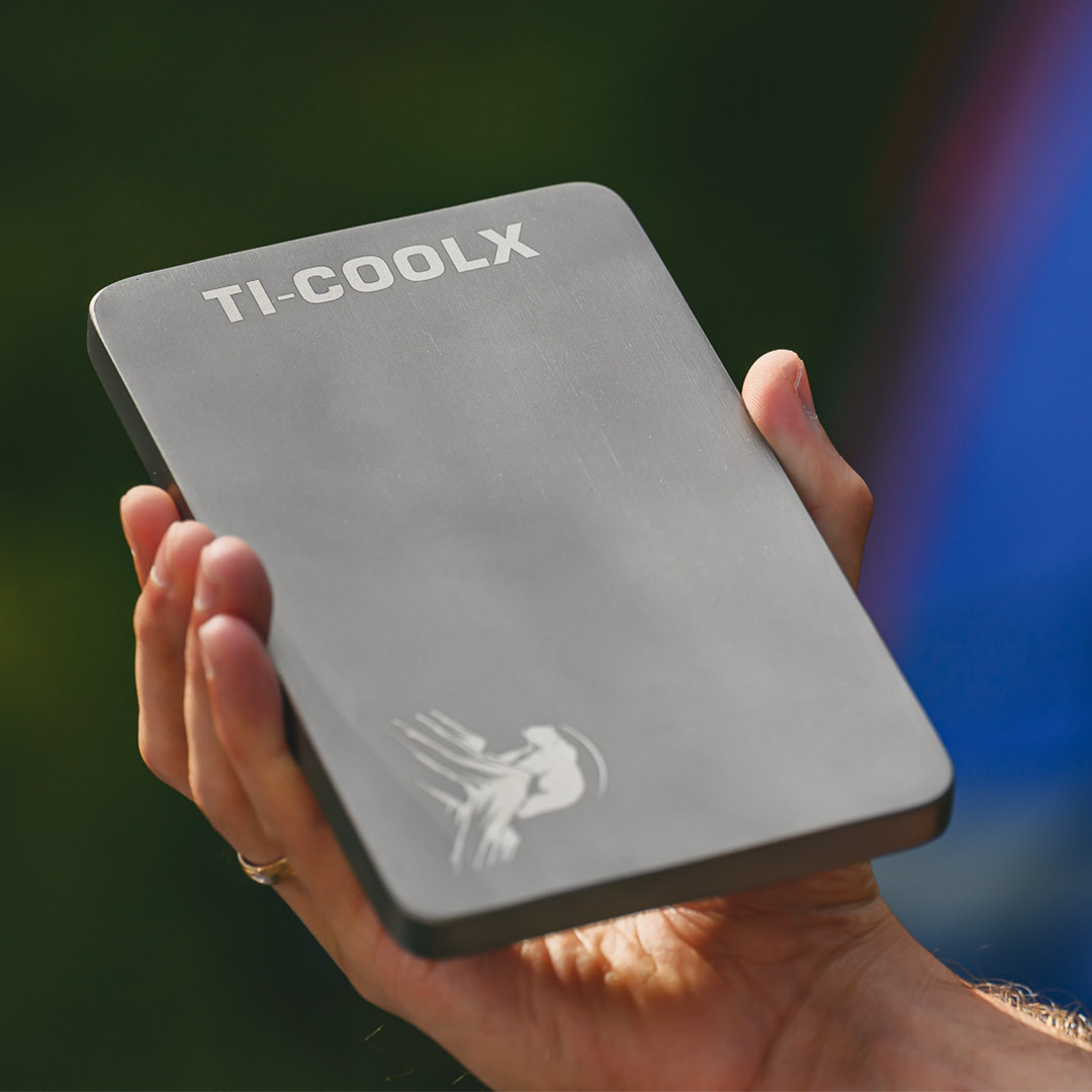 Lightweight, Long-Lasting Titanium Cooling Ice Pack