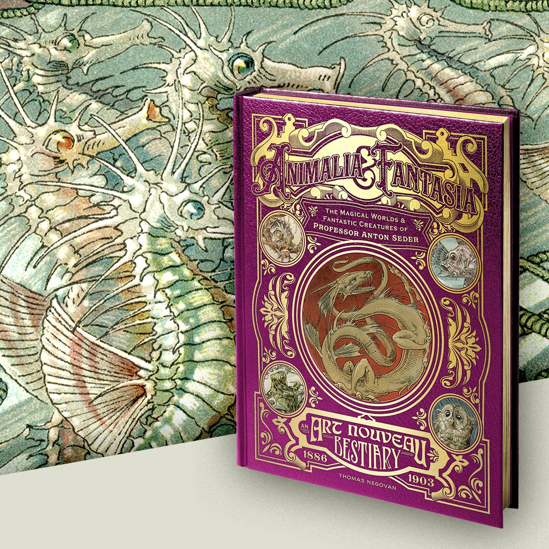 The Art Nouveau Dragons Of Anton Seder