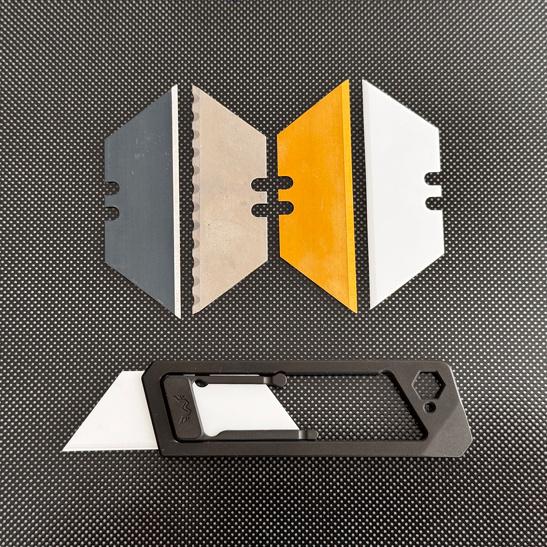 Ultra-Slim Utility Knife with Titanium Strength!