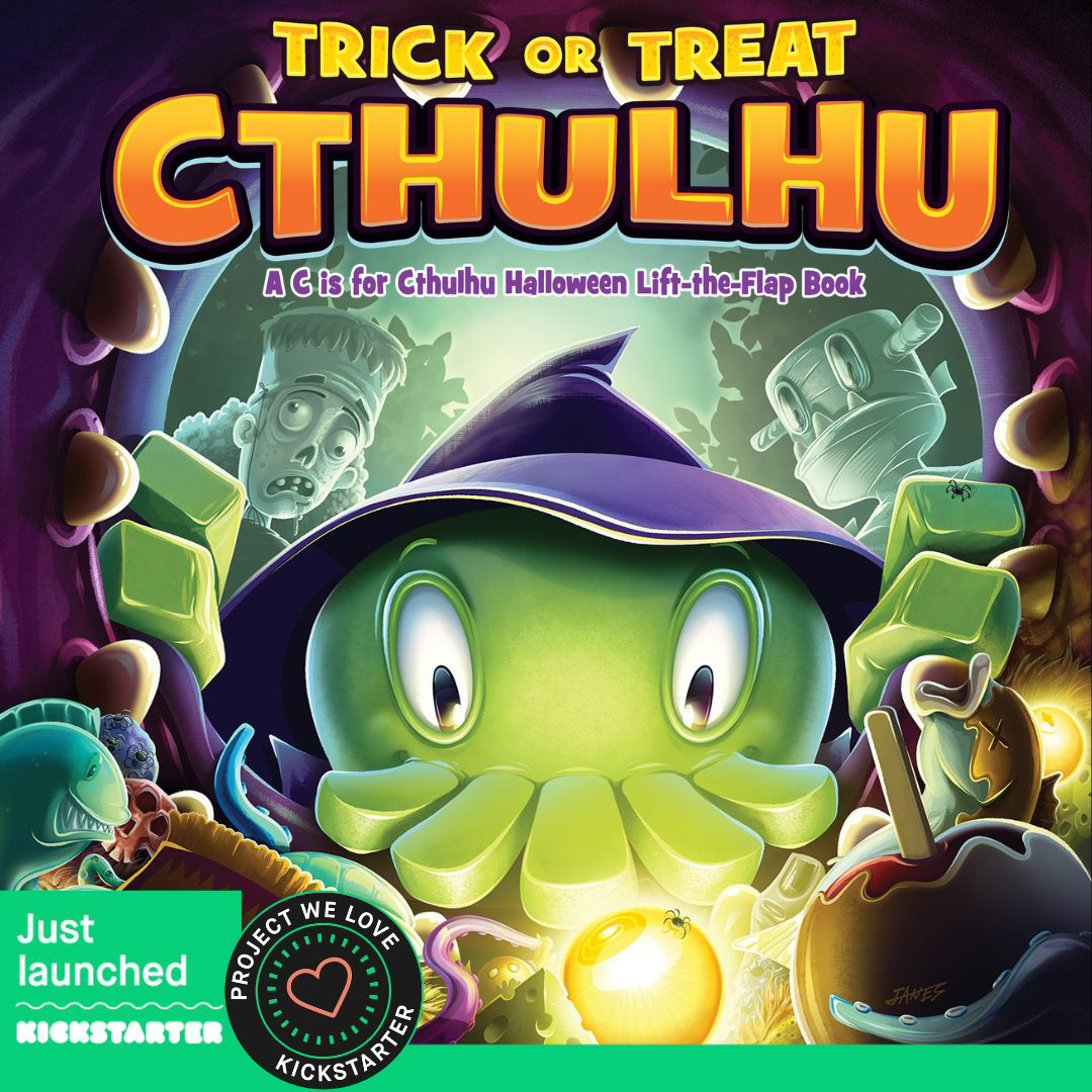Interactive Lovecraftian Halloween Book