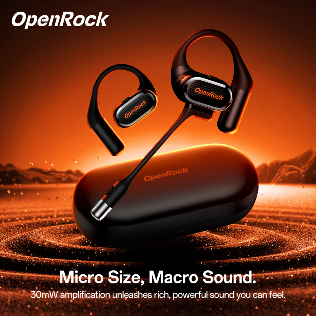 The Open-Ear Headset With Magnetic Mic