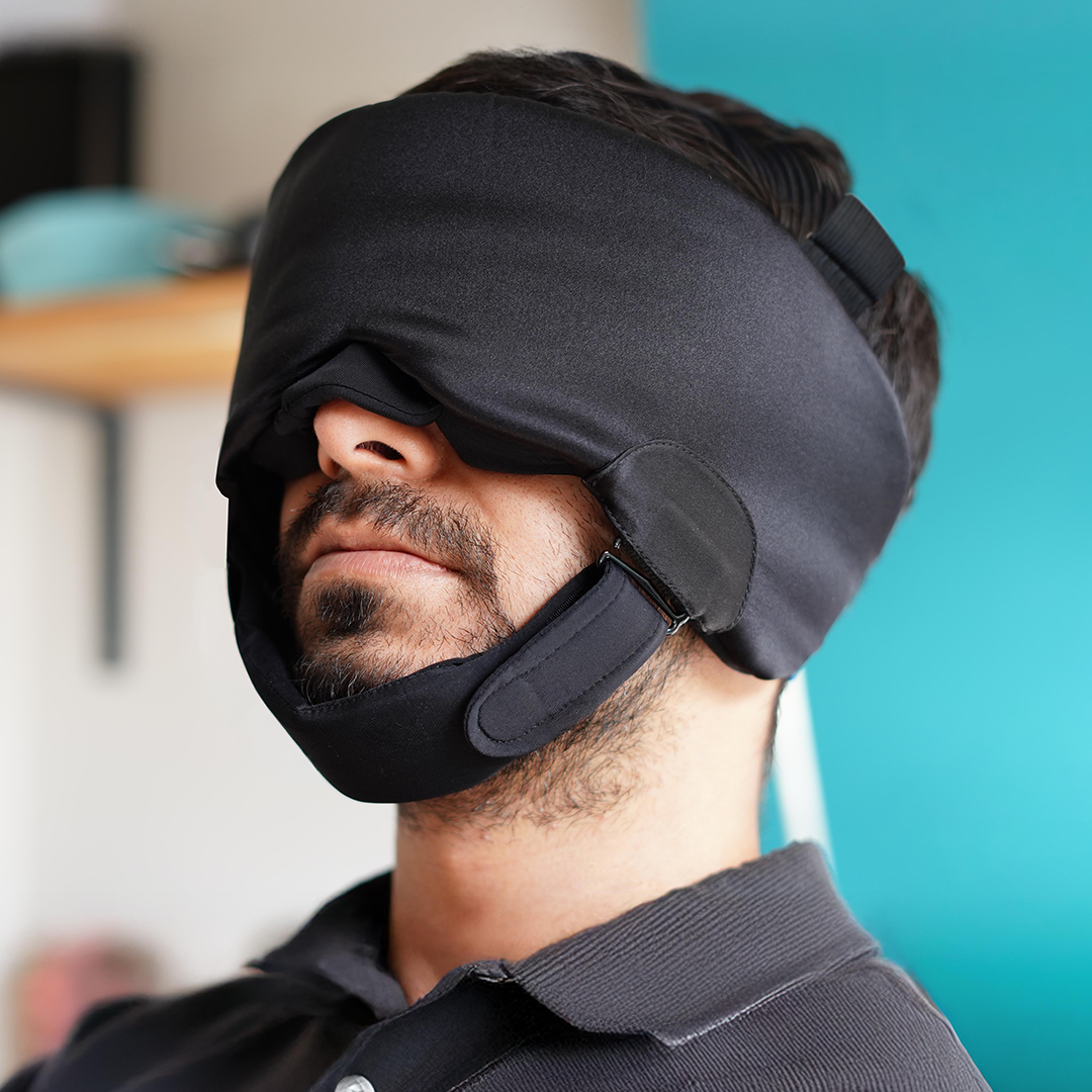 Total Blackout. Zero Eyelid Pressure.