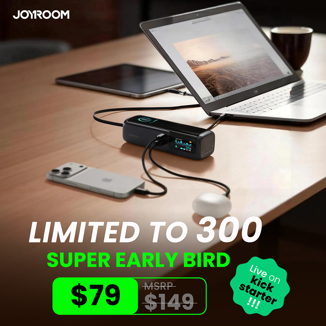 240W Dual Display Power Bank, 25,000mAh