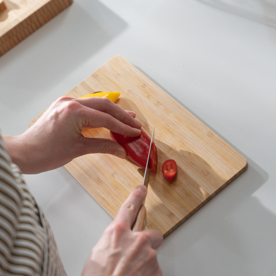 6-in-1 Bamboo Board With Magnetic Storage