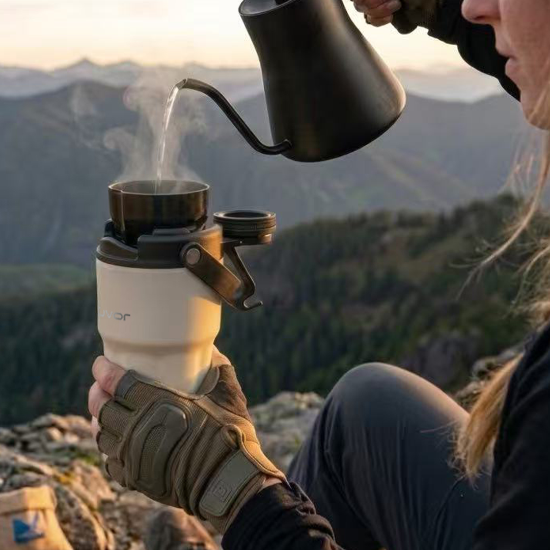 This Tumbler Brews Your Coffee, Too