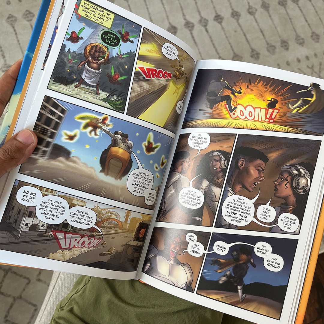 Comic Anthology About African Folklore & Sci-Fi