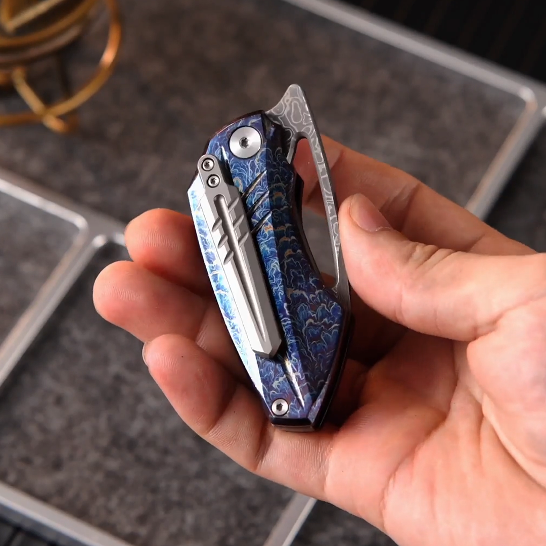 The Titanium EDC Tool With Nine Custom Styles