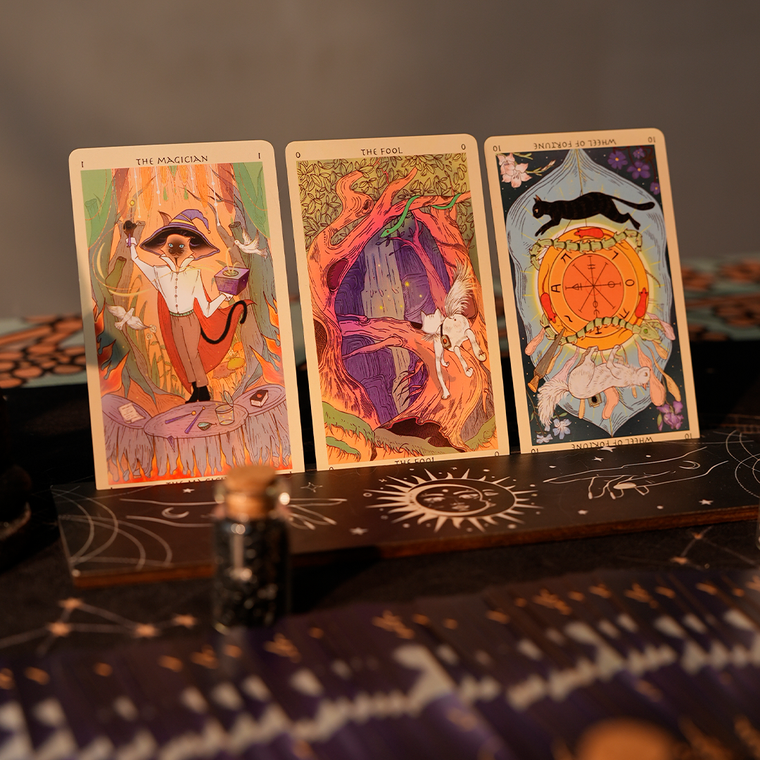 Whimsical Cat Tarot Deck