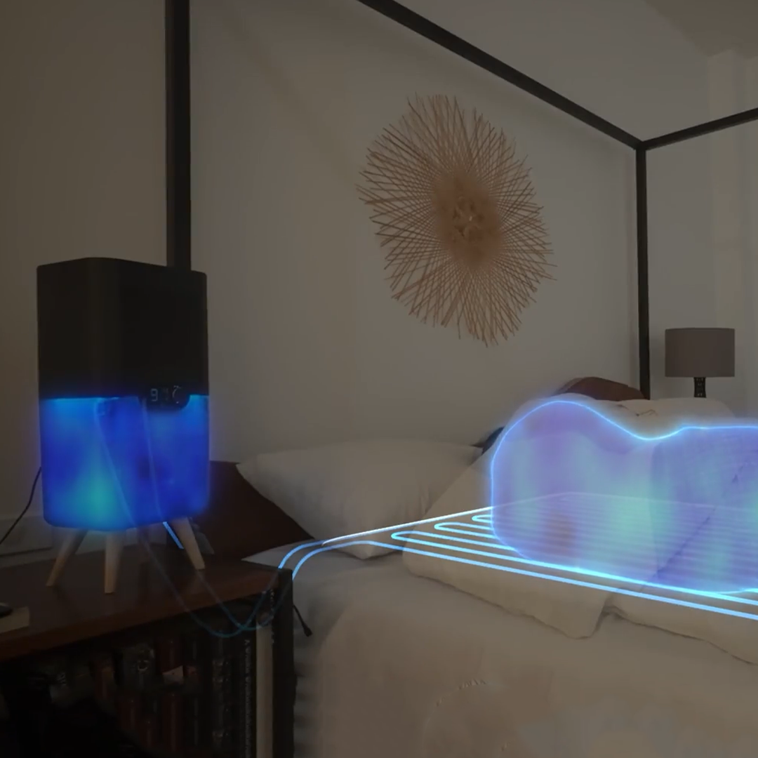 Adjustable Cooling For Your Side Of The Bed