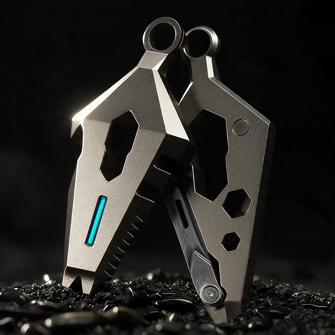 Wearable Titanium EDC Multitool