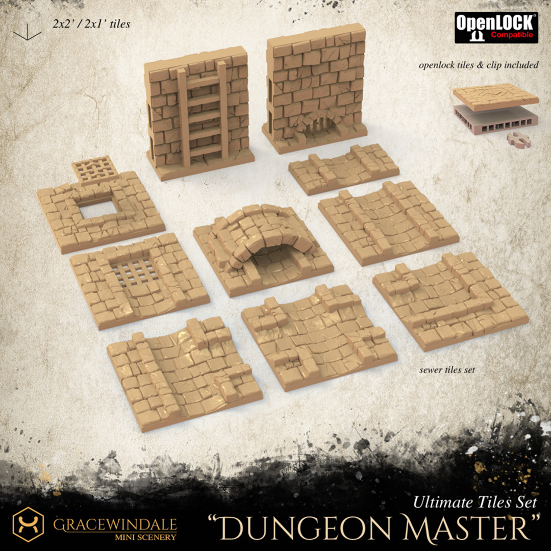 Modular 3D-Printable DM Screen