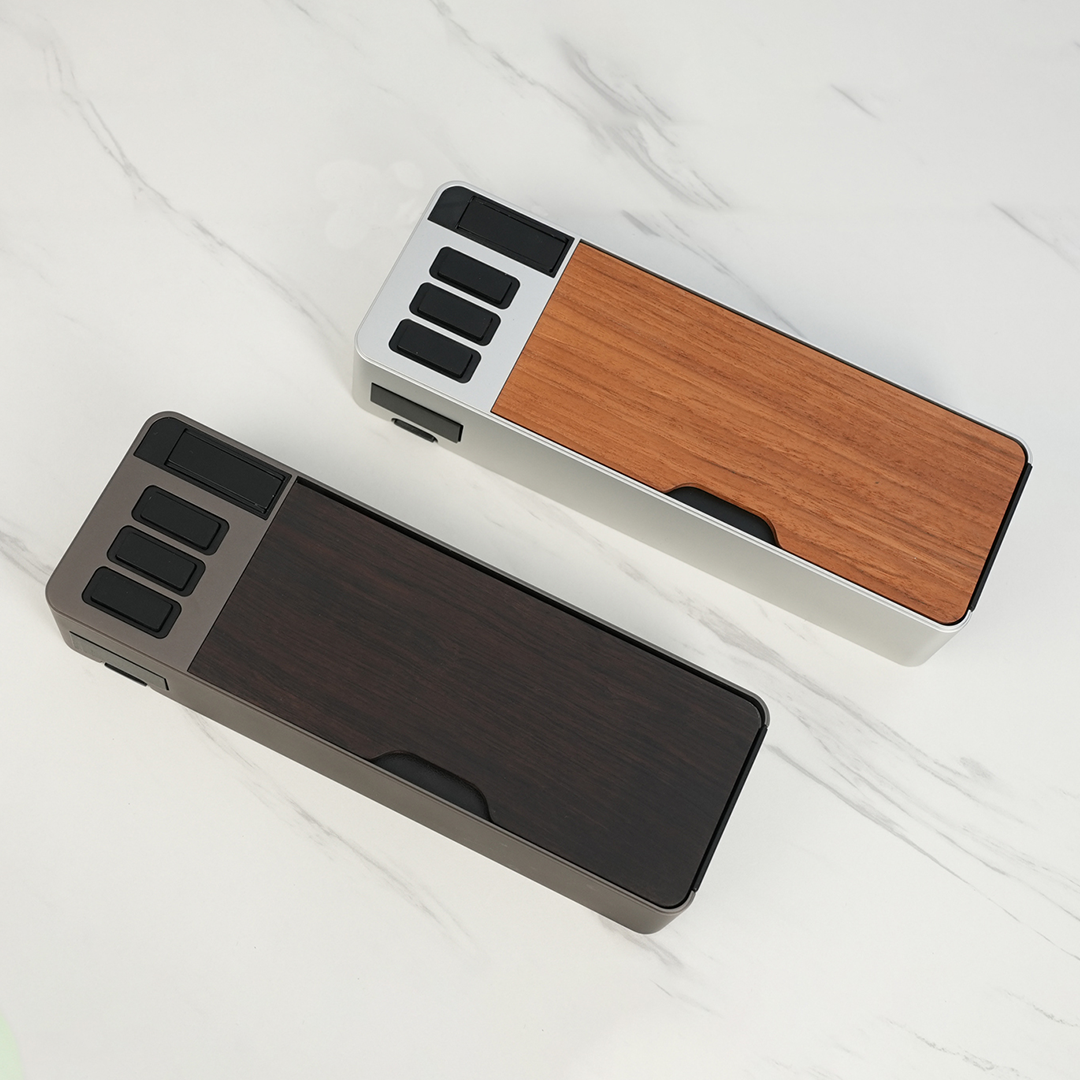 CNC Aluminum Pen Case With Phone Stand