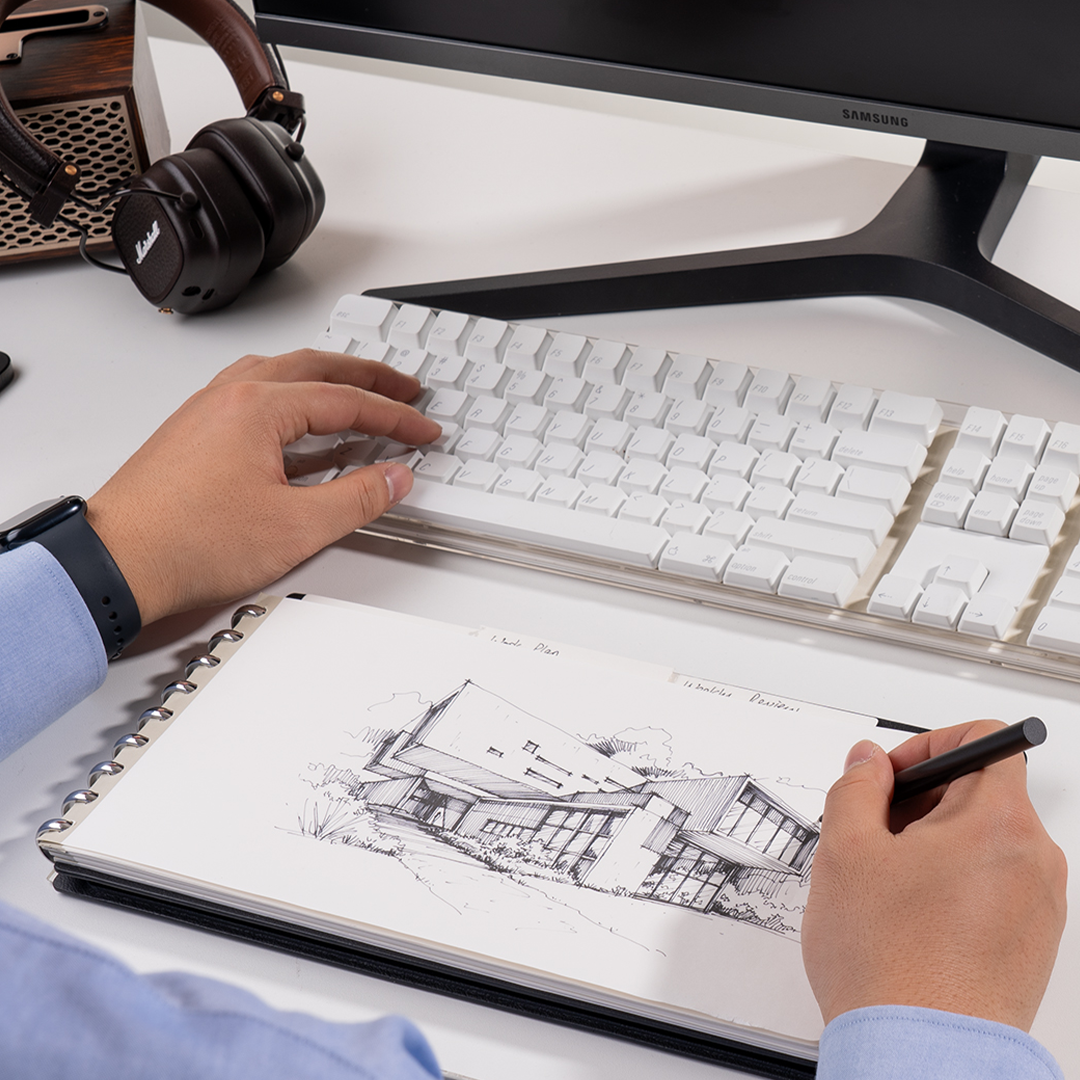 18:9 Modular Notebook For Digital Desks