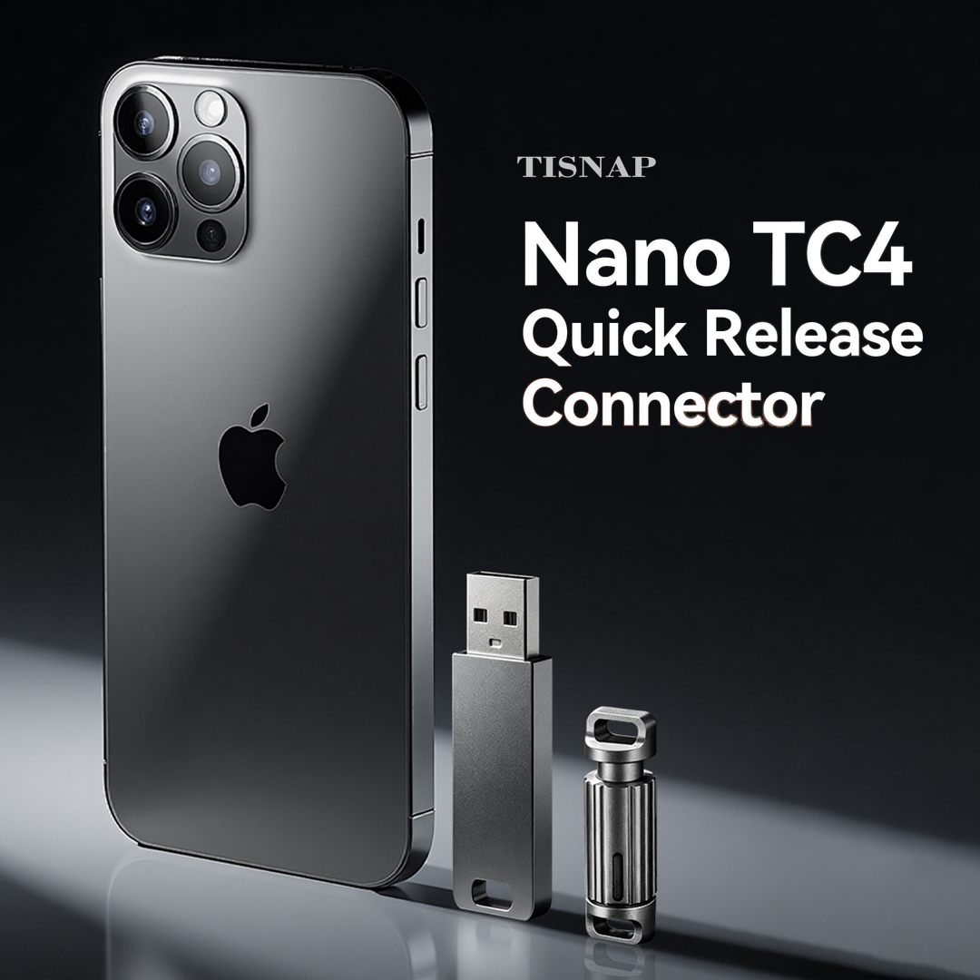 Nano-Hardened Titanium EDC Connector