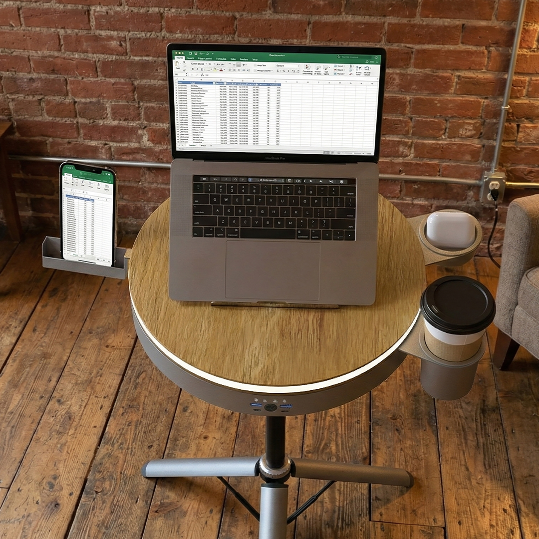 Modular Outdoor Table With Power