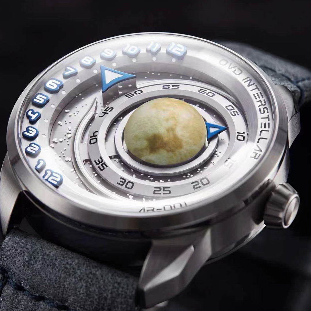 A Luminous Space-Inspired Watch