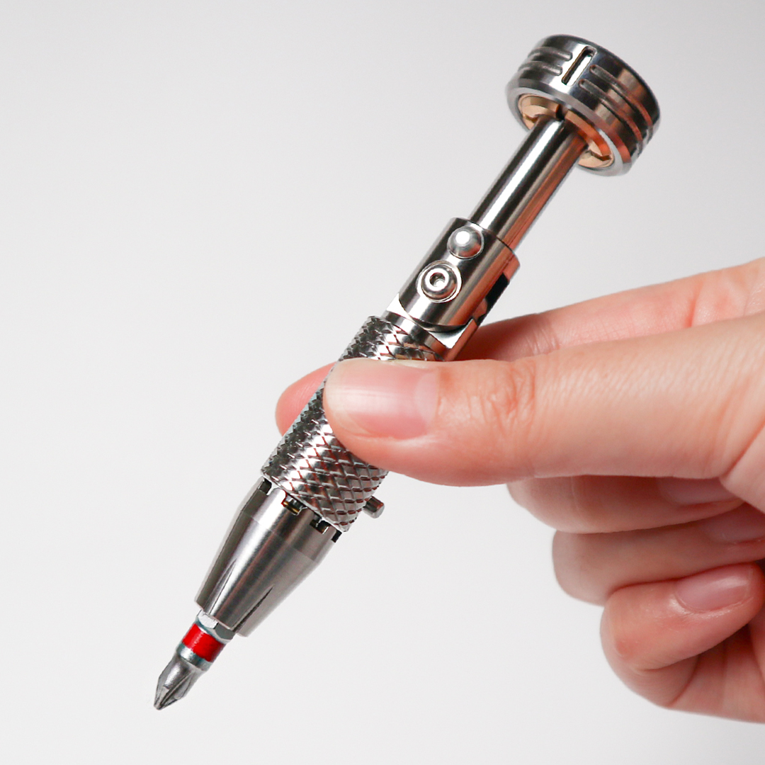 Titanium Ratchet With Modular Bit System