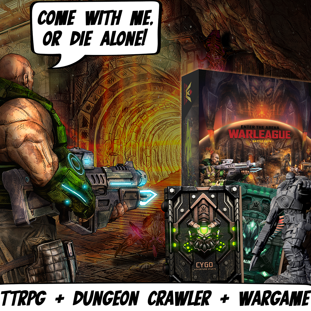 Dungeon Crawler Meets Wargame Arena