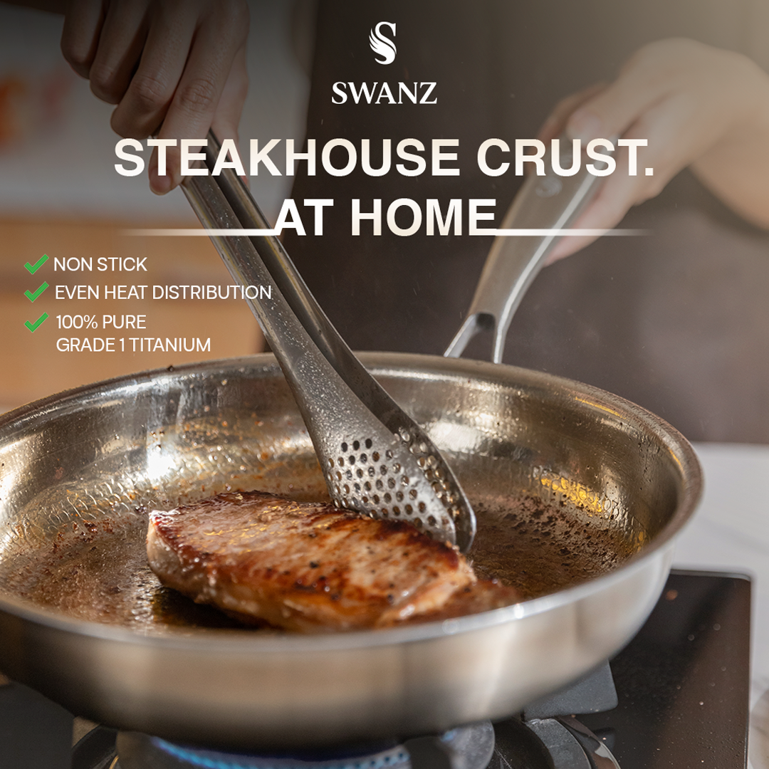 Titanium Non-Stick Cooking Without The Coating