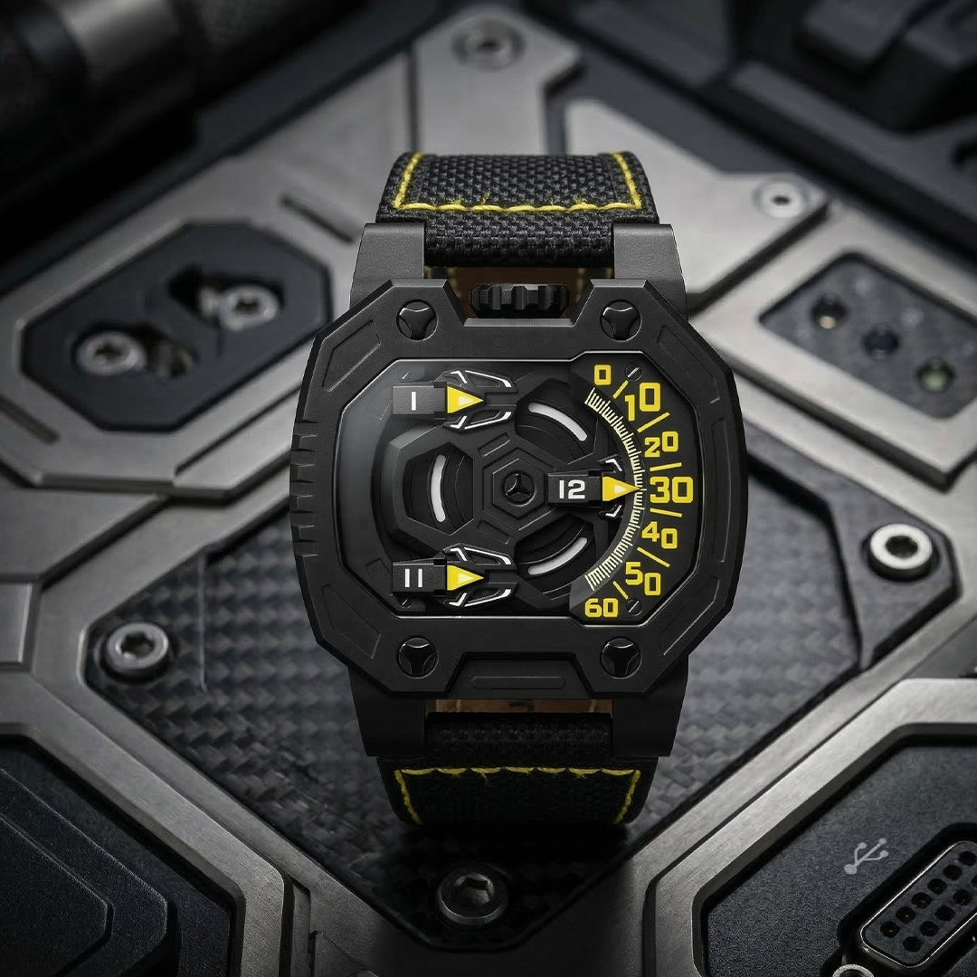 Titanium Orbital Mechanical Watch