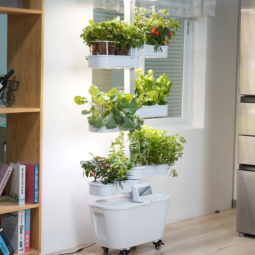 The Tower That Grows 48 Plants