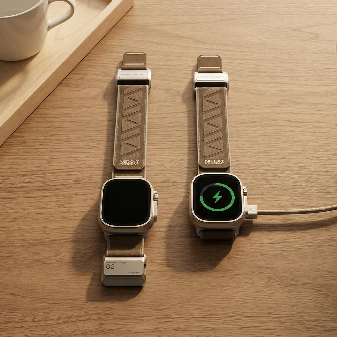 Your Watch Band Is Also The Charger