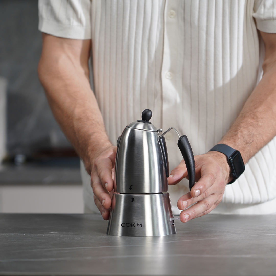 Electric Moka Pot Coffee Maker