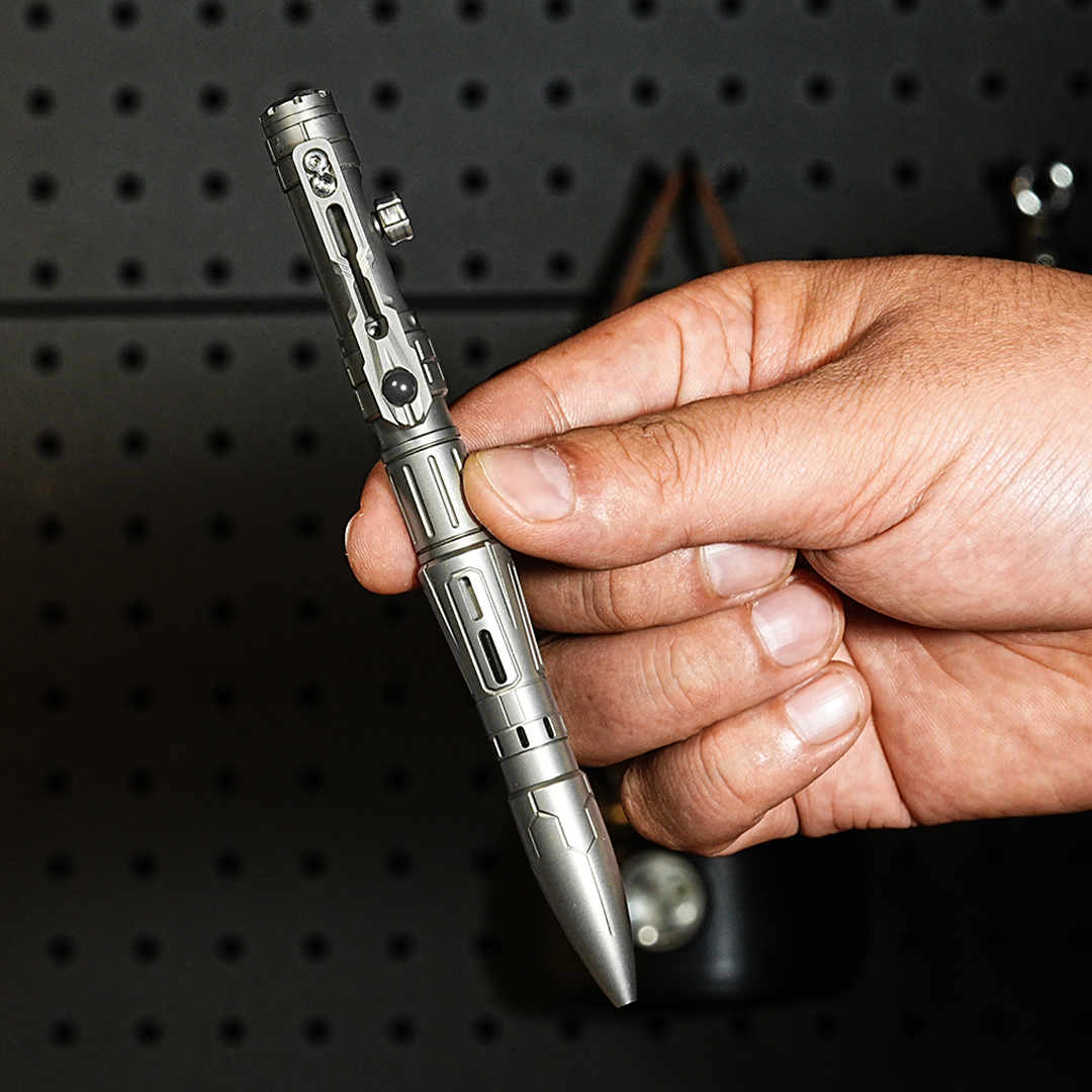 Bi-Directional Titanium Emergency Pen
