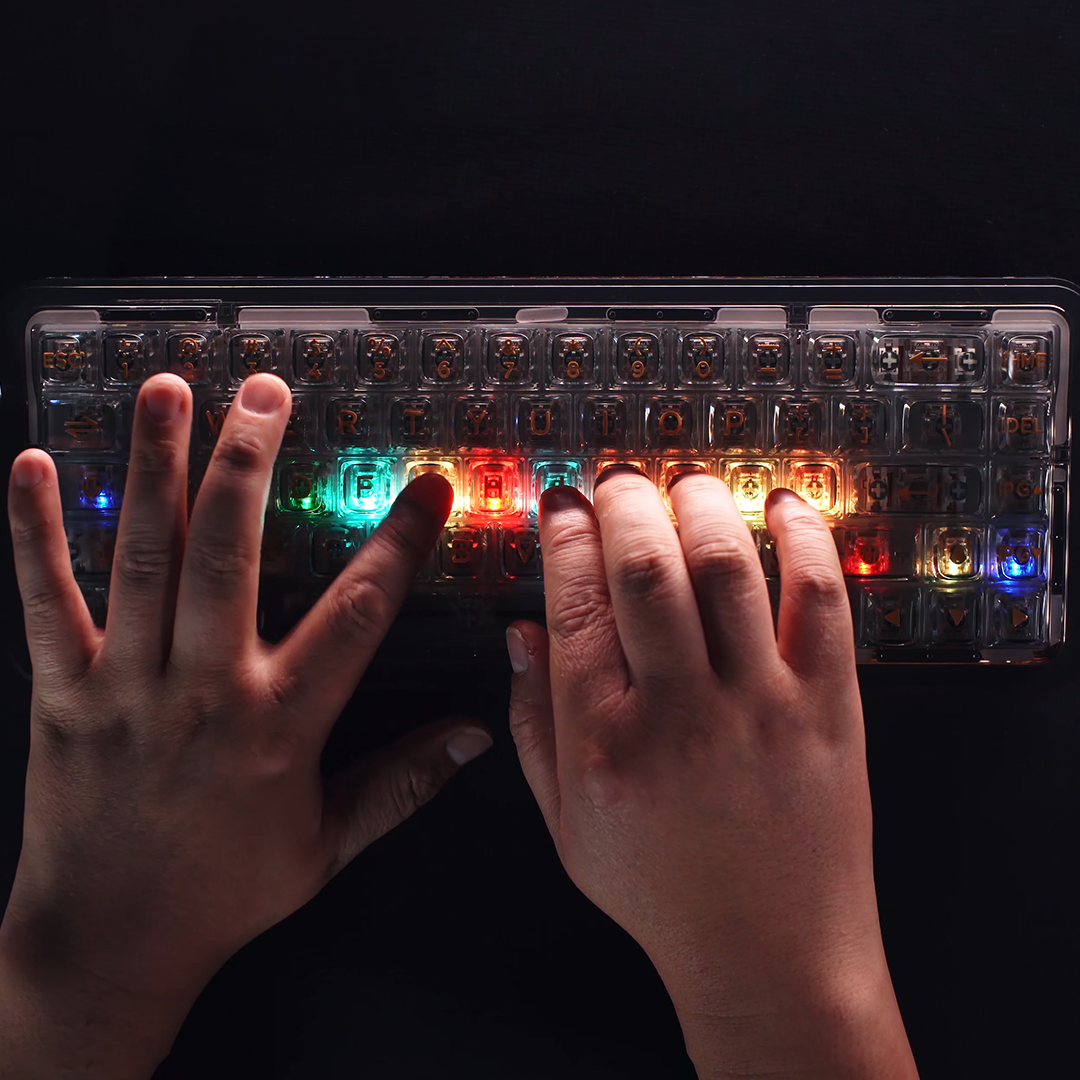 The First Ever Keycap Set With 3D Legend