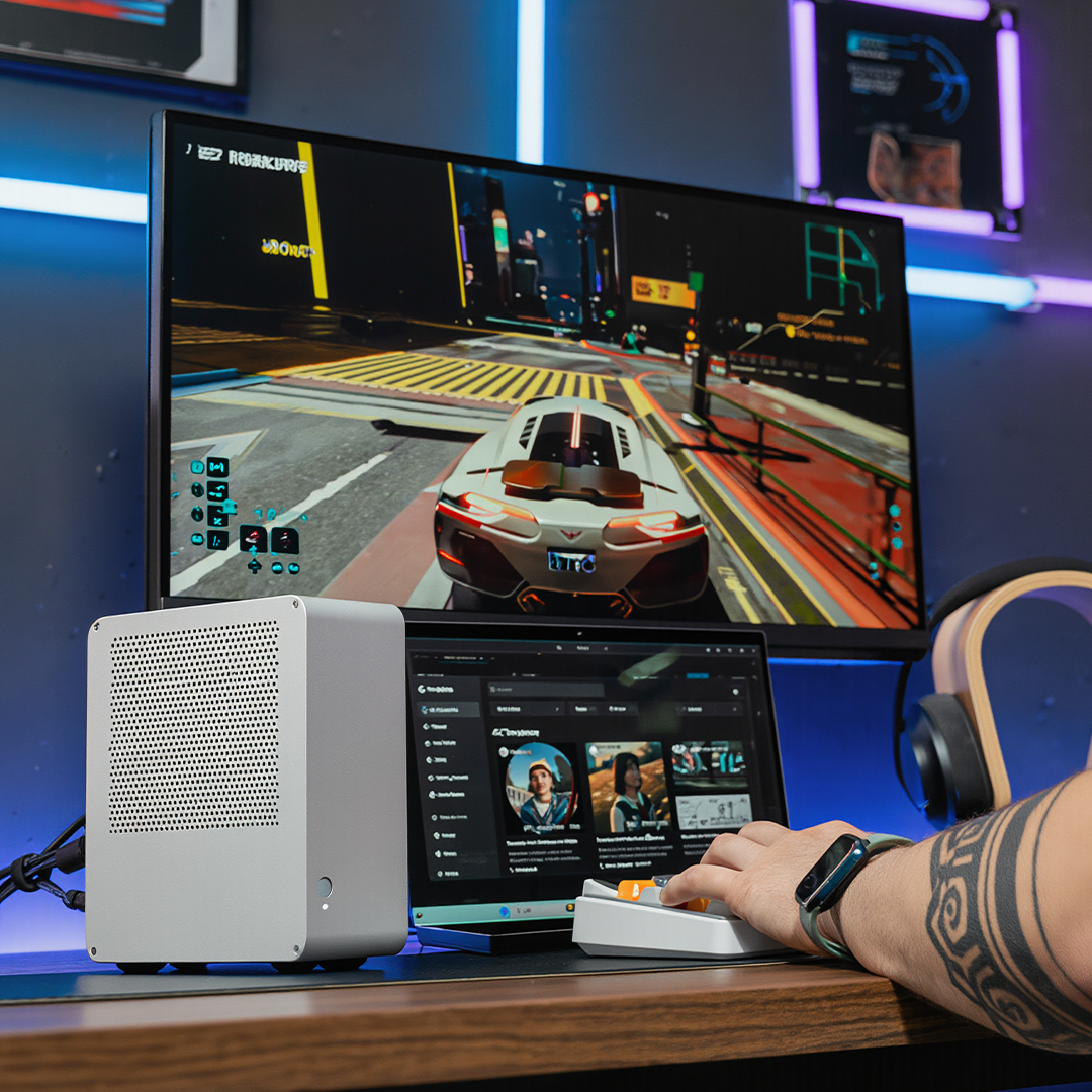 Thunderbolt 5 RTX eGPU for Mac and PC