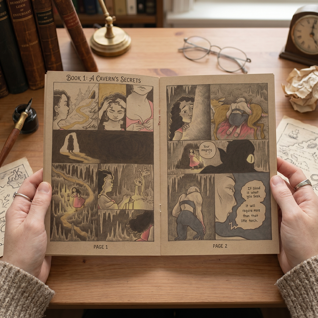 140-Page Sapphic Fairy Tale Hardcover