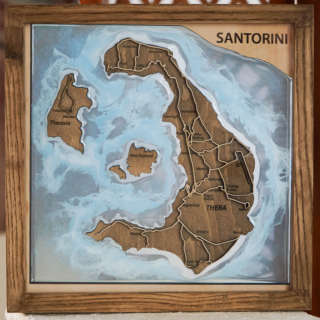 A Glowing World Map, Made by Hand