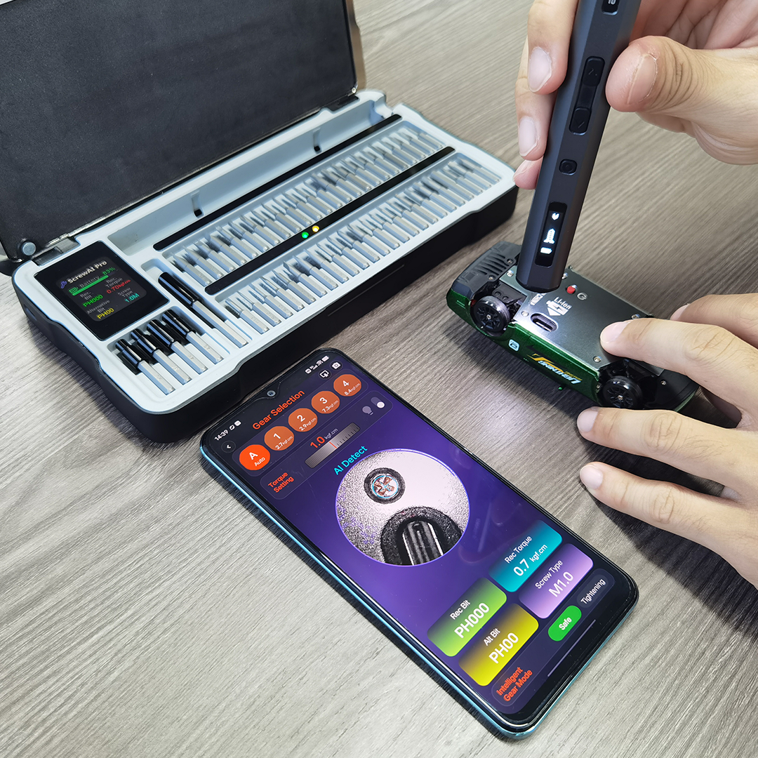 AI Screwdriver With Smart Bit Guidance