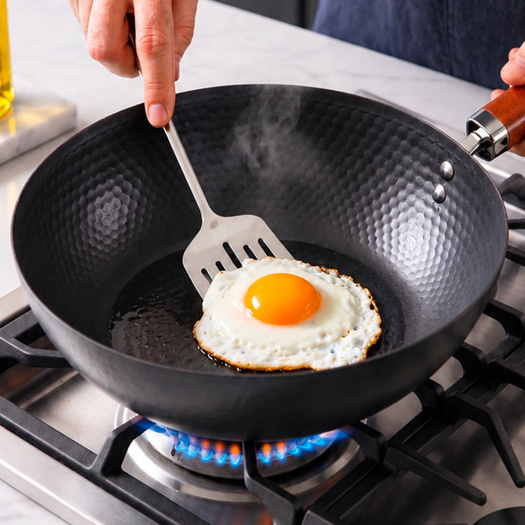 Coating-Free Nonstick Pan