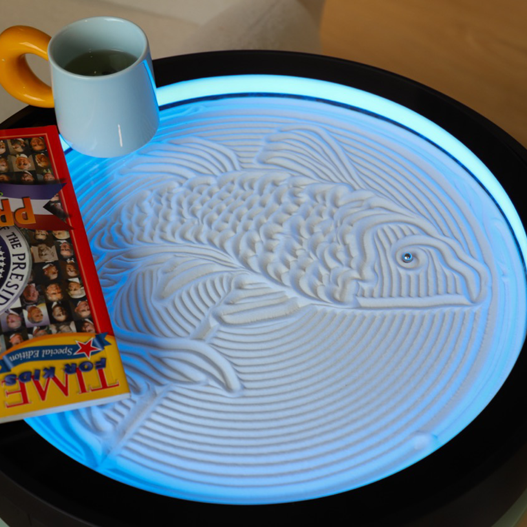 Flowing Sand Art, Customizable Calm