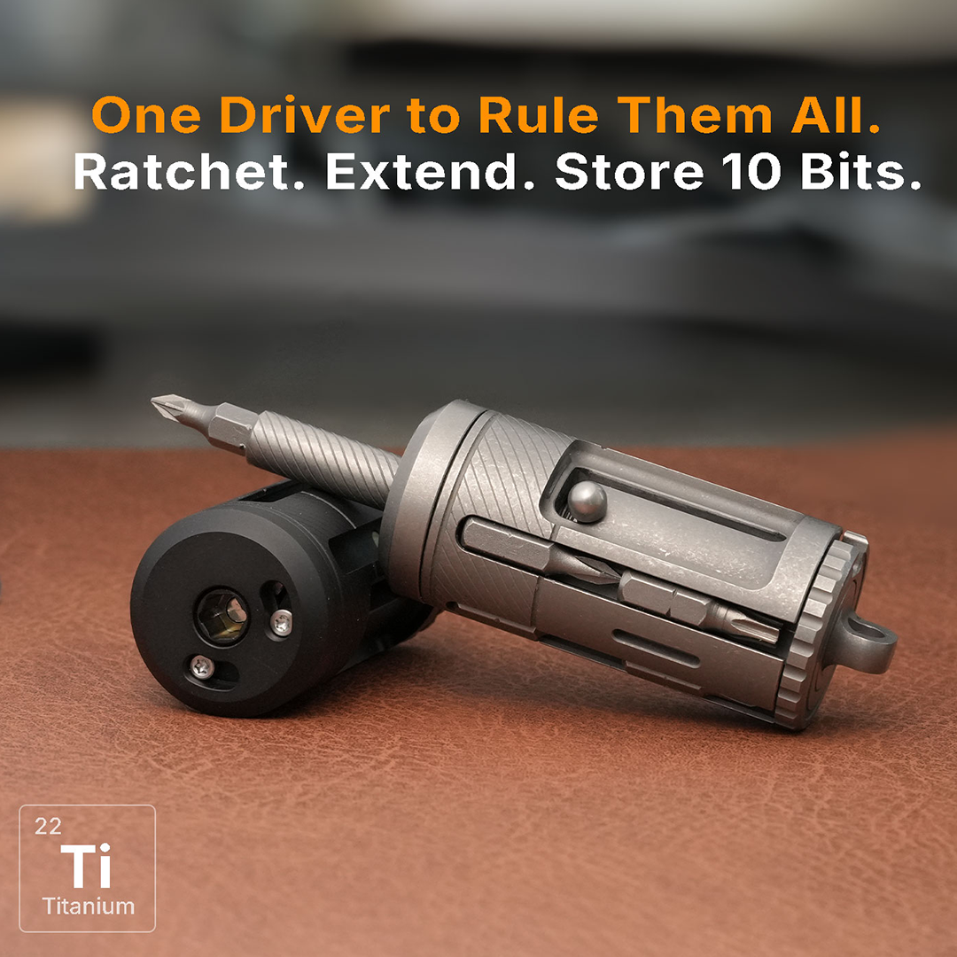Revolver-Style 10-Bit Titanium Driver