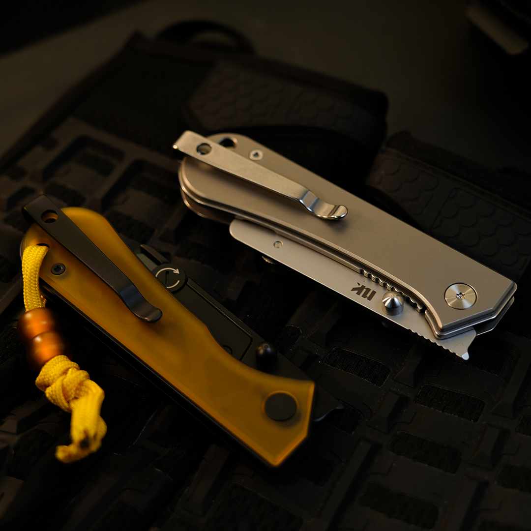 Titanium EDC With A Replaceable Edge