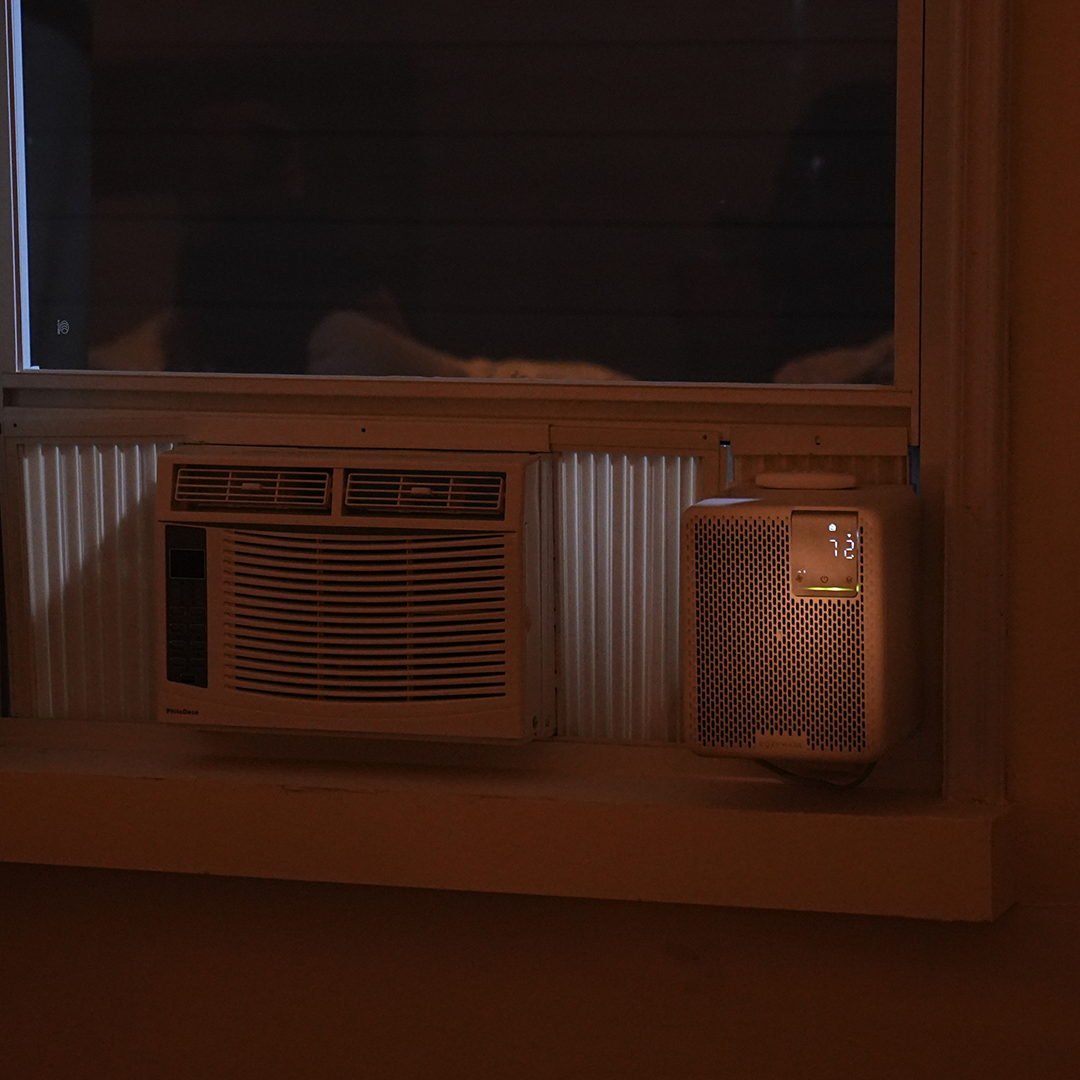 Window Fresh Air + HEPA Purification